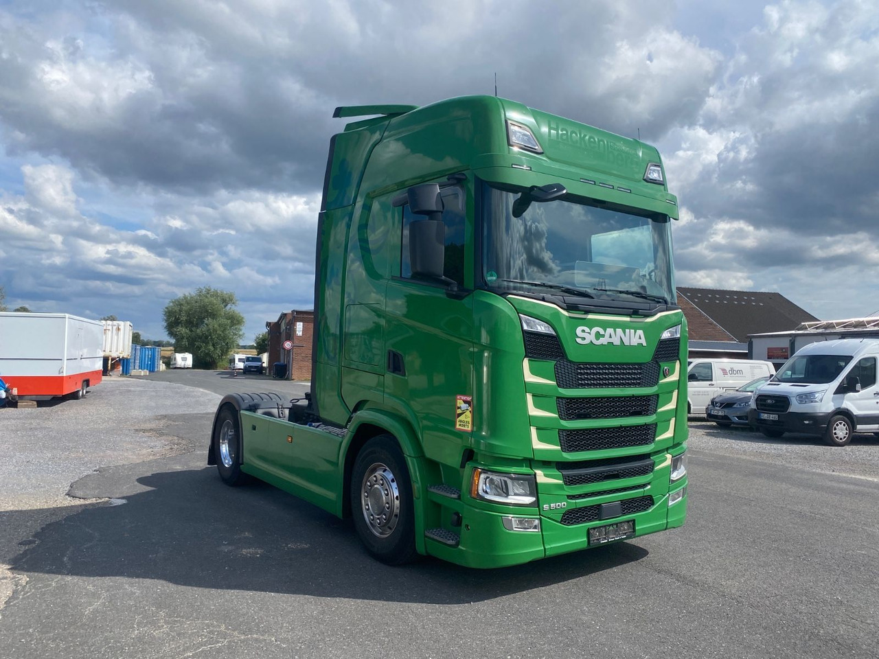 Scania S500 Highline/ Retarder/Alu/ Scheckheft-TÜV neu! - شاحنة جرار: صور 1 Scania S500 Highline/ Retarder/Alu/ Scheckheft-TÜV neu! - شاحنة جرار: صور 1