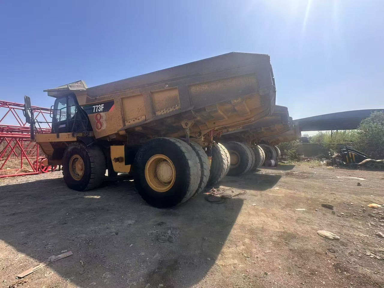 CATERPILLAR 773F - شاحنة مفصلية: صور 2 CATERPILLAR 773F - شاحنة مفصلية: صور 2