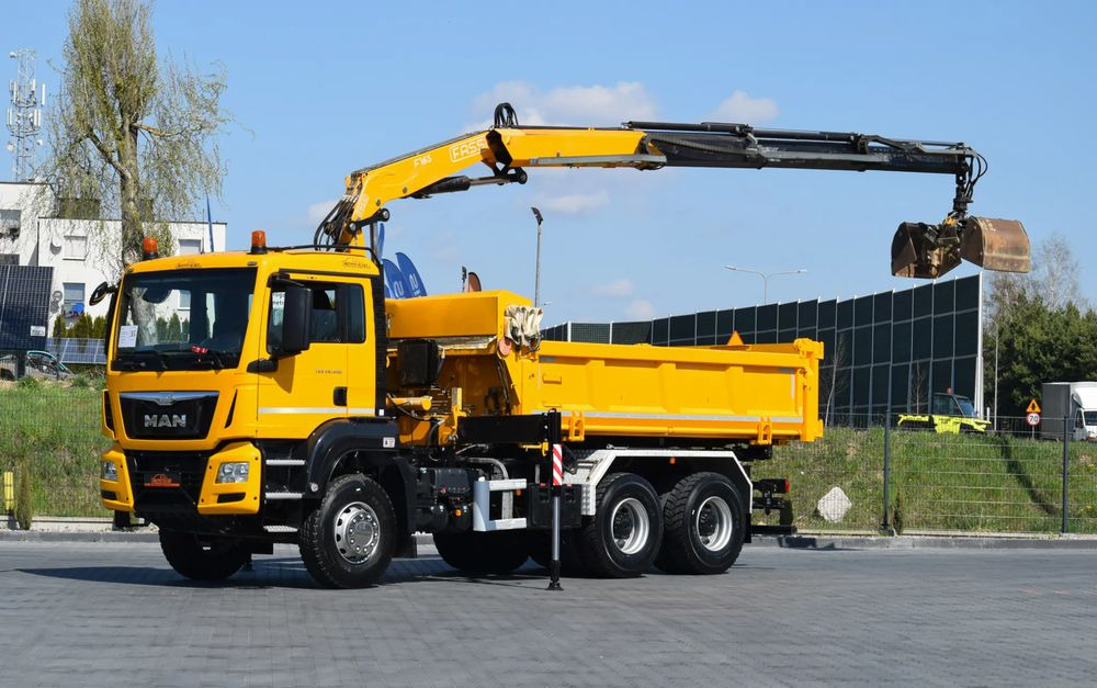 MAN TGS 26.400 / 6x4 / EURO 6 / UDT / HDS FASSI 165 / WYSUW x3 / ROTATOR / CHWYTAK / STEROWANIE RADIOWE / WZMOCNIONA RAMA / WYWROTKA / HYDROBURTA / AUTOMAT / 2017 / NOWE OPONY - 100% / NISKI PRZEBIEG - أخرى: صور 1 MAN TGS 26.400 / 6x4 / EURO 6 / UDT / HDS FASSI 165 / WYSUW x3 / ROTATOR / CHWYTAK / STEROWANIE RADIOWE / WZMOCNIONA RAMA / WYWROTKA / HYDROBURTA / AUTOMAT / 2017 / NOWE OPONY - 100% / NISKI PRZEBIEG - أخرى: صور 1