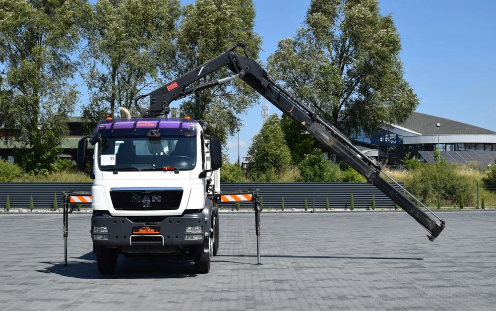 MAN TGS 33.360 / 6x4 / HDS HIAB 122 E-2 HIDUO / STEROWANIE RADIOWE / WYWROTKA / HYDROBURTA / AUTOMAT / KLIMA / TEMPOMAT / KAMERA COFANIA / SPROWADZONY - قلابات: صور 2 MAN TGS 33.360 / 6x4 / HDS HIAB 122 E-2 HIDUO / STEROWANIE RADIOWE / WYWROTKA / HYDROBURTA / AUTOMAT / KLIMA / TEMPOMAT / KAMERA COFANIA / SPROWADZONY - قلابات: صور 2