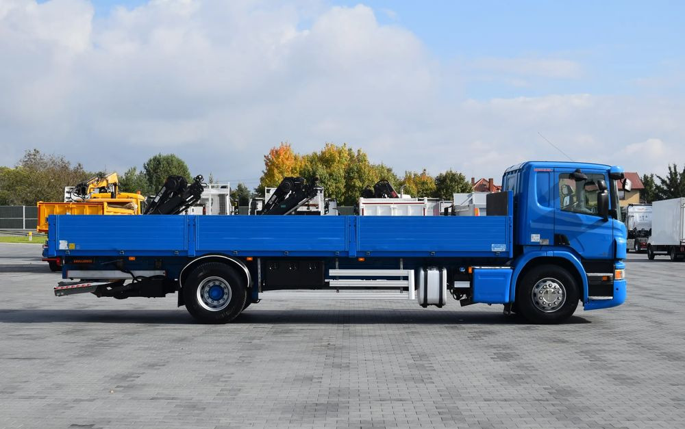 Scania P250 / EURO 6 / SKRZYNIA 7.8 M / WINDA DHOLLANDIA / PODUSZKI NA TYLNEJ OSI / RETARDER / KLIMA / TEMPOMAT / SERWISOWANY / SPROWADZONY - شاحنات مسطحة: صور 4 Scania P250 / EURO 6 / SKRZYNIA 7.8 M / WINDA DHOLLANDIA / PODUSZKI NA TYLNEJ OSI / RETARDER / KLIMA / TEMPOMAT / SERWISOWANY / SPROWADZONY - شاحنات مسطحة: صور 4