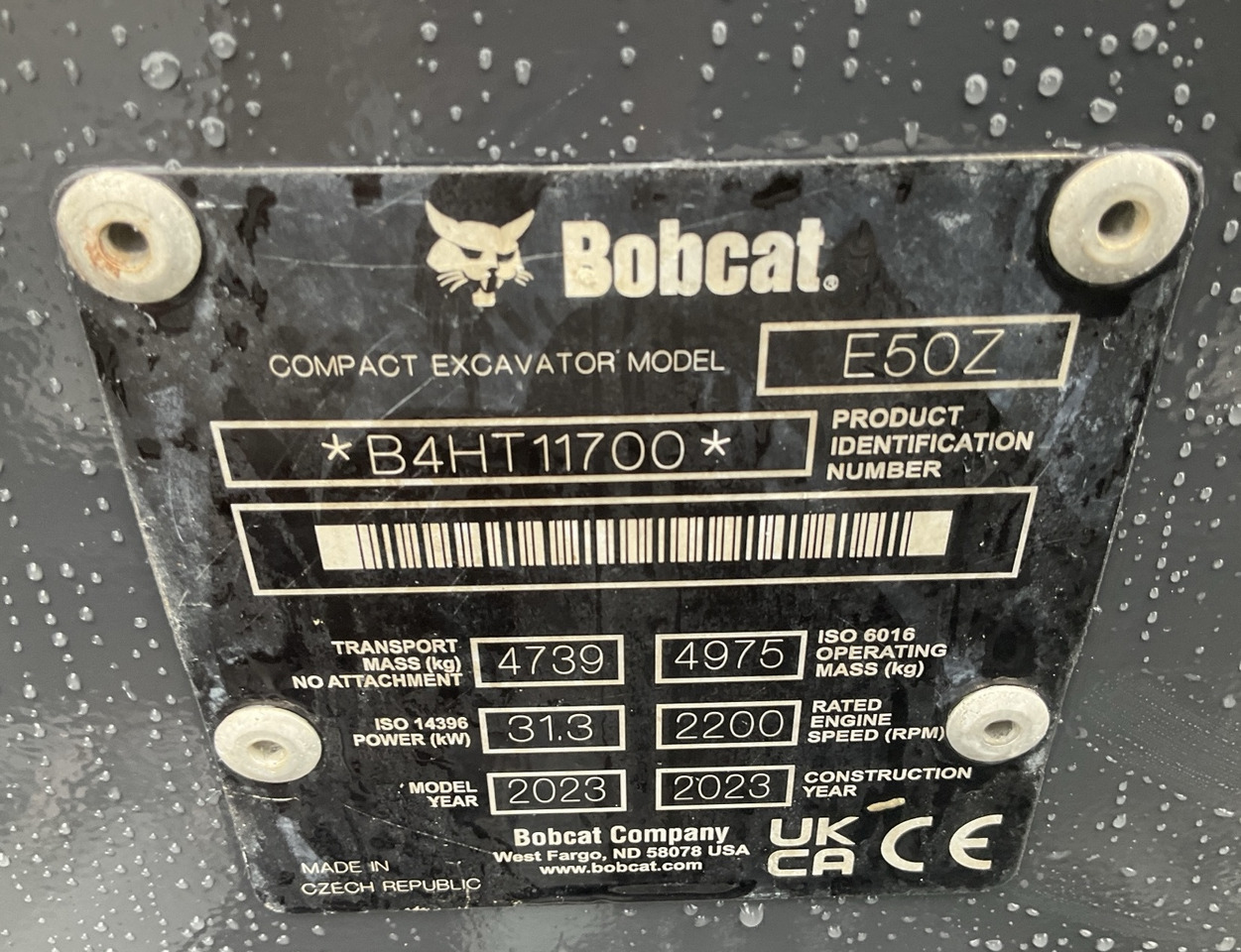 BOBCAT E50z - حفارة مصغرة: صور 5 BOBCAT E50z - حفارة مصغرة: صور 5