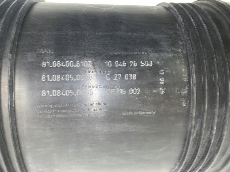 FILTR POWIETRZA OBUDOWA FILTRA MAN TGS TGX EURO 6 - فلتر الهواء - شاحنة: صور 4 FILTR POWIETRZA OBUDOWA FILTRA MAN TGS TGX EURO 6 - فلتر الهواء - شاحنة: صور 4