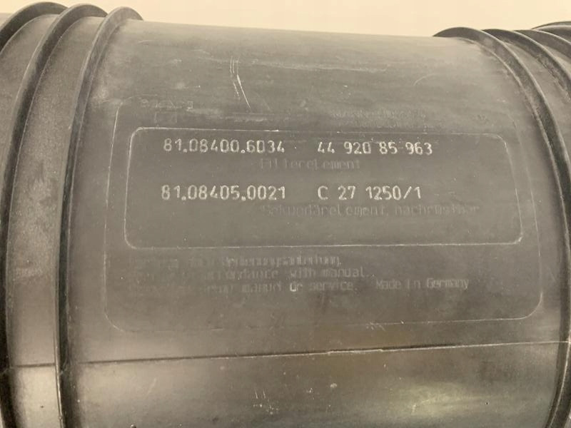 FILTR POWIETRZA OBUDOWA FILTRA MAN TGS TGX TGA - فلتر الهواء - شاحنة: صور 4 FILTR POWIETRZA OBUDOWA FILTRA MAN TGS TGX TGA - فلتر الهواء - شاحنة: صور 4