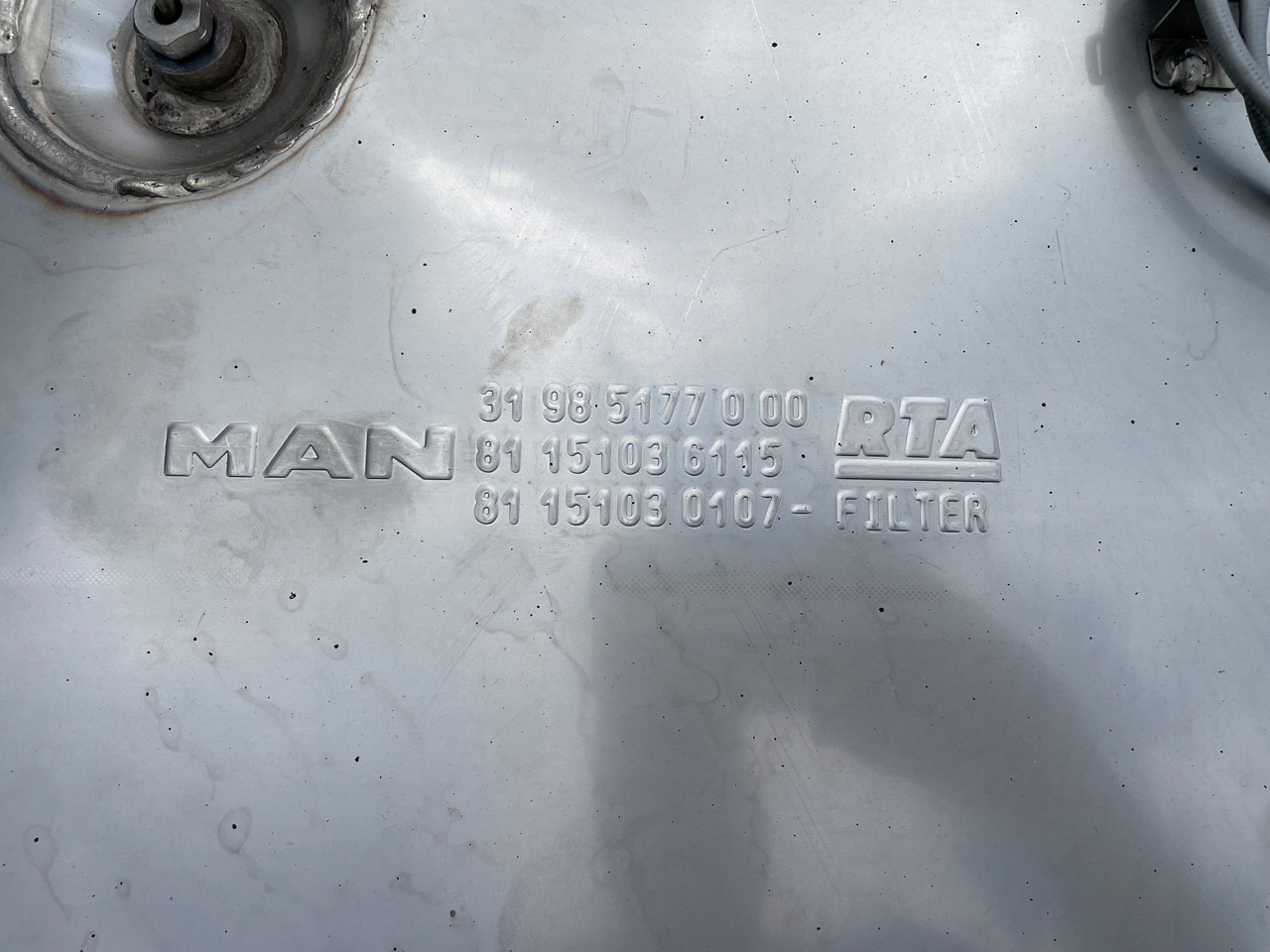 KATALIZATOR MAN TGX TGS EURO 6 DPF TŁUMIK WYDECH 81151036115 - ماسورة العادم - شاحنة: صور 5 KATALIZATOR MAN TGX TGS EURO 6 DPF TŁUMIK WYDECH 81151036115 - ماسورة العادم - شاحنة: صور 5