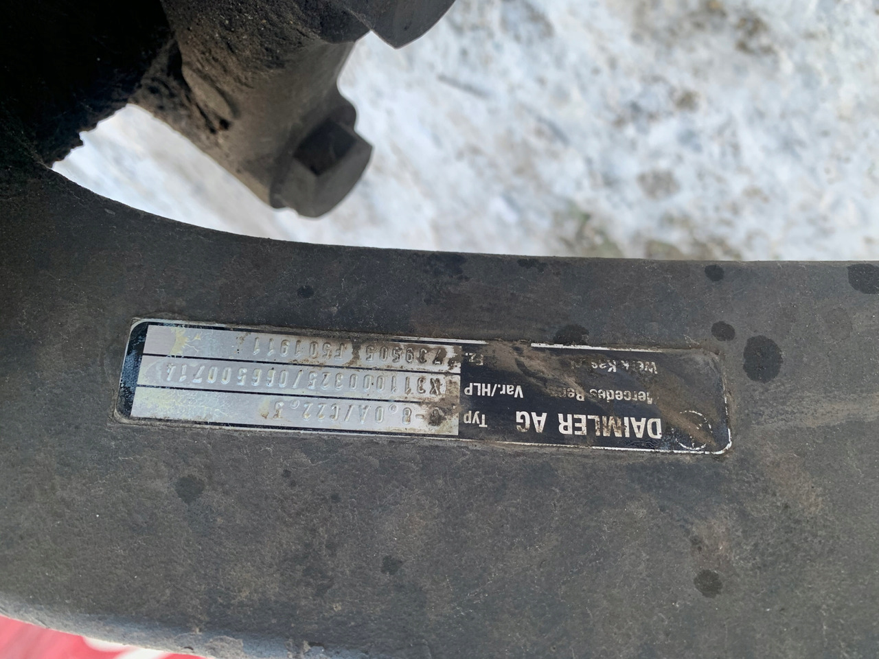 OŚ PRZEDNIA MERCEDES ACTROS MP4 ANTOS F-8.0/C22.5 - المحور الأمامي - شاحنة: صور 2 OŚ PRZEDNIA MERCEDES ACTROS MP4 ANTOS F-8.0/C22.5 - المحور الأمامي - شاحنة: صور 2