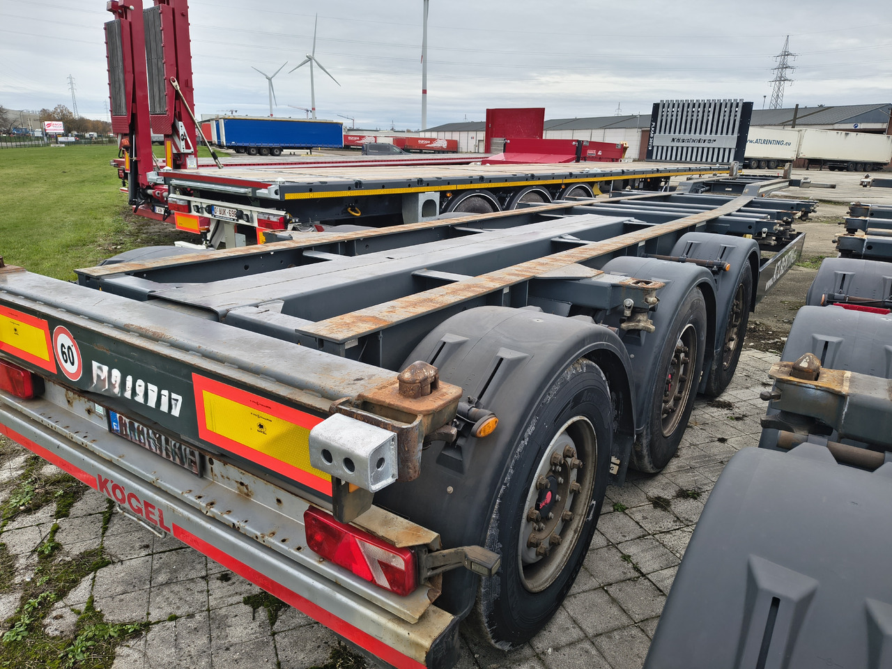 Kögel 40ft containerchassis - نصف مقطورة: صور 2 Kögel 40ft containerchassis - نصف مقطورة: صور 2