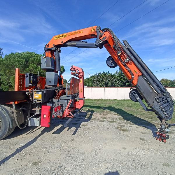 Scania P 410 - شاحنات مسطحة, شاحنة كرين: صور 4 Scania P 410 - شاحنات مسطحة, شاحنة كرين: صور 4