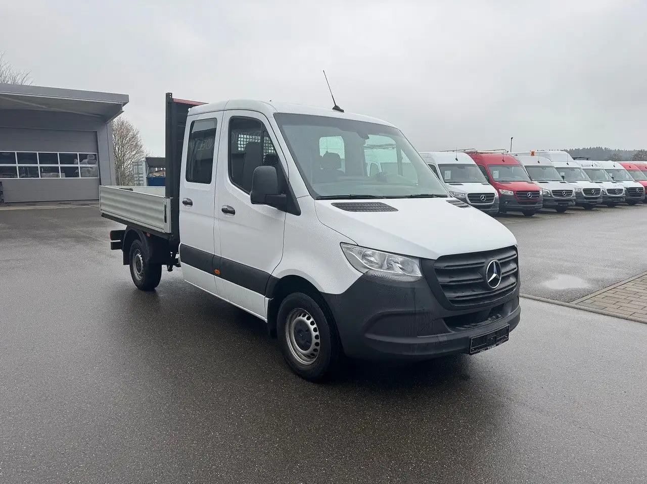 Mercedes-Benz Sprinter 314 CDI Lang DoKa Pritsche Klima AHK - الشاحنات الصغيرة المسطحة, الشاحنات الصغيرة كابينة مزدوجة: صور 2 Mercedes-Benz Sprinter 314 CDI Lang DoKa Pritsche Klima AHK - الشاحنات الصغيرة المسطحة, الشاحنات الصغيرة كابينة مزدوجة: صور 2
