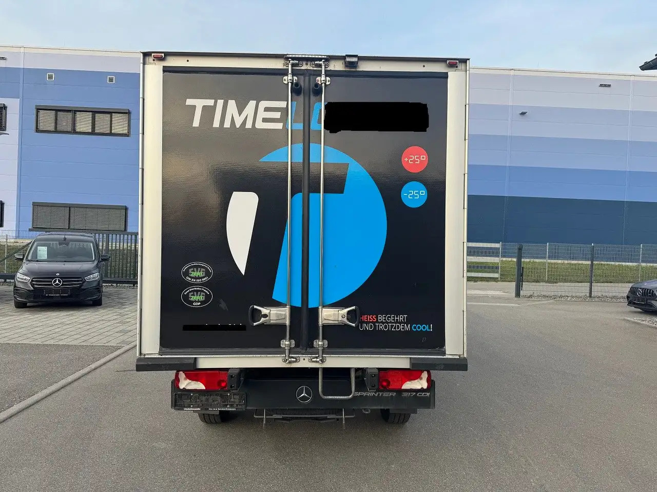 Mercedes-Benz Sprinter 317 CDI Lang Tiefkühlkoffer Carrier - الشاحنات الصغيرة المبردة: صور 4 Mercedes-Benz Sprinter 317 CDI Lang Tiefkühlkoffer Carrier - الشاحنات الصغيرة المبردة: صور 4