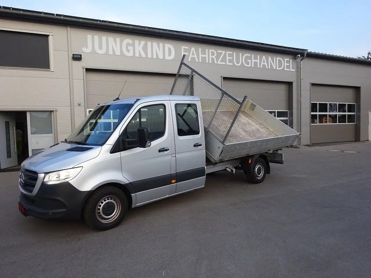 Mercedes-Benz Sprinter 319 CDI DoKa Maxi Kipper AHK 2,8t - قلاب صغير, الشاحنات الصغيرة كابينة مزدوجة: صور 3 Mercedes-Benz Sprinter 319 CDI DoKa Maxi Kipper AHK 2,8t - قلاب صغير, الشاحنات الصغيرة كابينة مزدوجة: صور 3