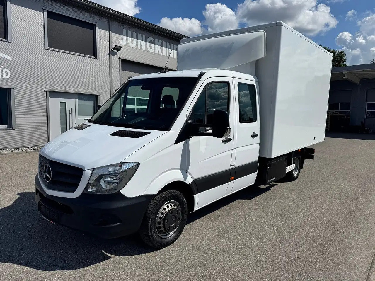 Mercedes-Benz Sprinter 519 CDI Maxi Lang DoKa Koffer AHK Klima - الشاحنات الصغيرة صندوق مغلق, الشاحنات الصغيرة كابينة مزدوجة: صور 1 Mercedes-Benz Sprinter 519 CDI Maxi Lang DoKa Koffer AHK Klima - الشاحنات الصغيرة صندوق مغلق, الشاحنات الصغيرة كابينة مزدوجة: صور 1
