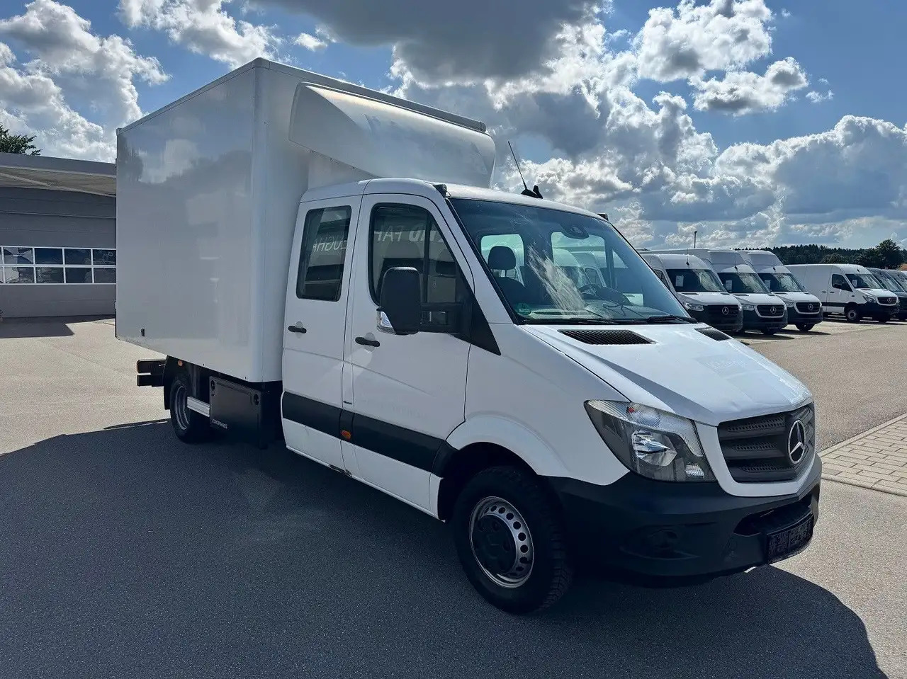 Mercedes-Benz Sprinter 519 CDI Maxi Lang DoKa Koffer AHK Klima - الشاحنات الصغيرة صندوق مغلق, الشاحنات الصغيرة كابينة مزدوجة: صور 2 Mercedes-Benz Sprinter 519 CDI Maxi Lang DoKa Koffer AHK Klima - الشاحنات الصغيرة صندوق مغلق, الشاحنات الصغيرة كابينة مزدوجة: صور 2