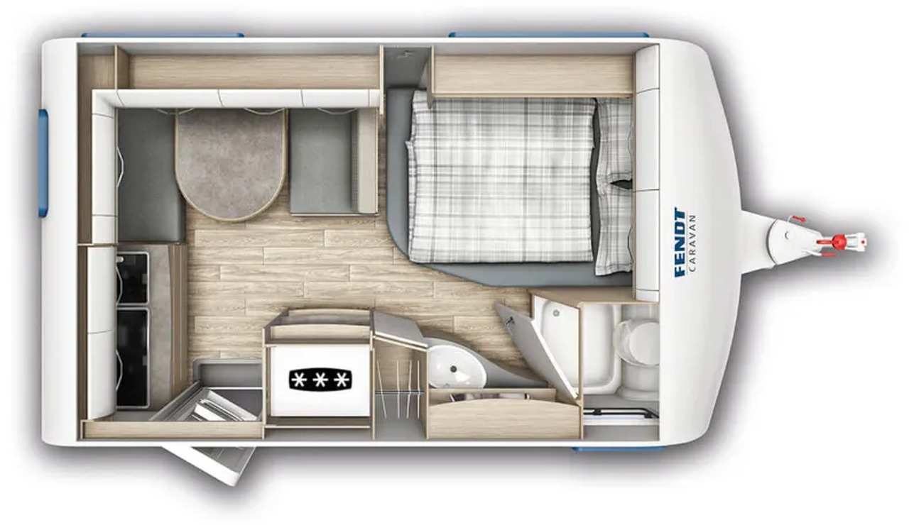 Fendt Bianco Activ 390 FHS Dusche, 1.700 KG-Fahrwerk - كرفان سحب: صور 2 Fendt Bianco Activ 390 FHS Dusche, 1.700 KG-Fahrwerk - كرفان سحب: صور 2