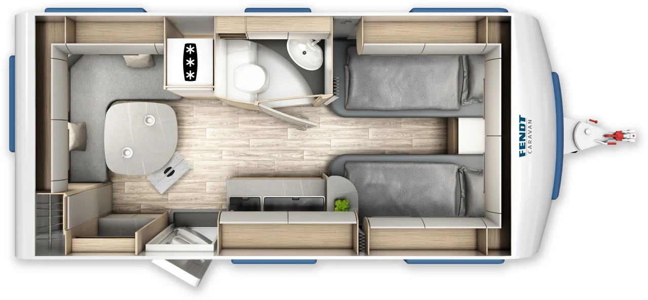 Fendt Bianco Activ 465 SGE 1.800 KG, Shower-Paket, GFK - كرفان سحب: صور 2 Fendt Bianco Activ 465 SGE 1.800 KG, Shower-Paket, GFK - كرفان سحب: صور 2