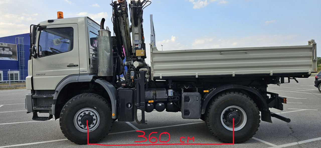 MERCEDES-BENZ Axor 1833 4x4 - شاحنة كرين: صور 1 MERCEDES-BENZ Axor 1833 4x4 - شاحنة كرين: صور 1