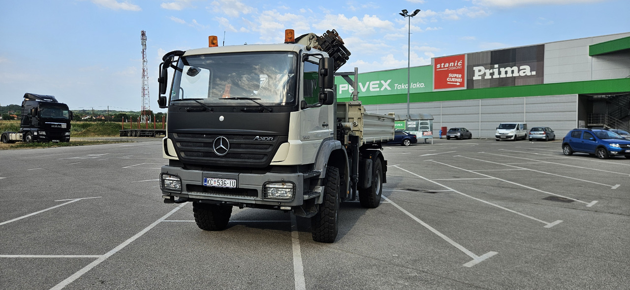 MERCEDES-BENZ Axor 1833 4x4 - شاحنة كرين: صور 4 MERCEDES-BENZ Axor 1833 4x4 - شاحنة كرين: صور 4