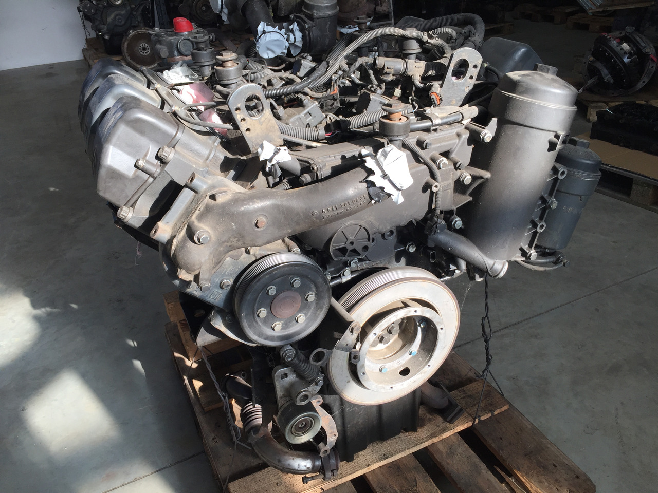 Gebrauchter Motor MB Actros 1843, OM 501 LA, Euro 3 - المحرك - شاحنة: صور 5 Gebrauchter Motor MB Actros 1843, OM 501 LA, Euro 3 - المحرك - شاحنة: صور 5