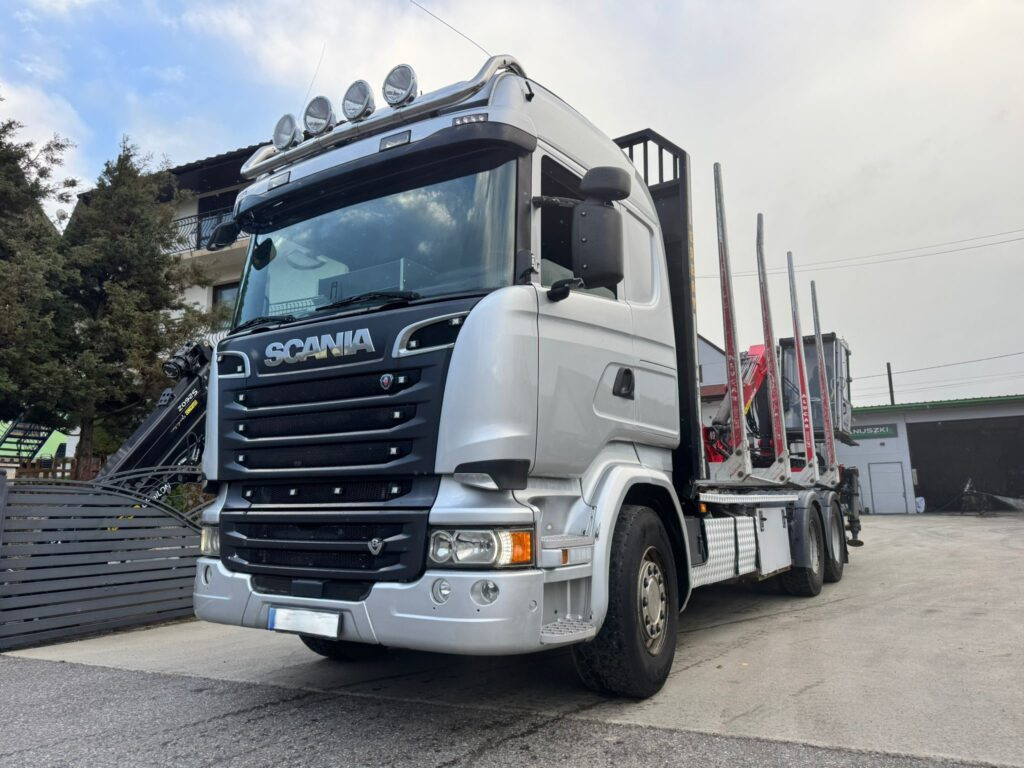 SCANIA R580 - شاحنة قطع الأشجار, شاحنة كرين: صور 2 SCANIA R580 - شاحنة قطع الأشجار, شاحنة كرين: صور 2