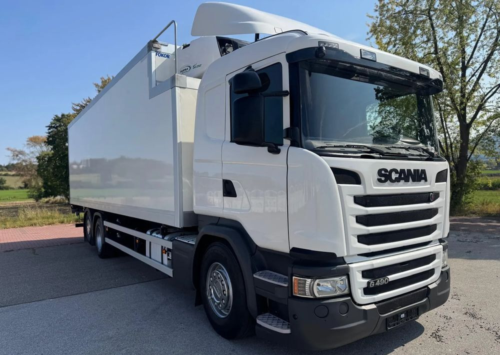 Scania Scania G 490 / CHŁODNIA + WINDA / 23 PALETY / EURO6 / OŚ SKRĘTNA / CARRIER 850 / ASO - مبردة شاحنة: صور 2 Scania Scania G 490 / CHŁODNIA + WINDA / 23 PALETY / EURO6 / OŚ SKRĘTNA / CARRIER 850 / ASO - مبردة شاحنة: صور 2