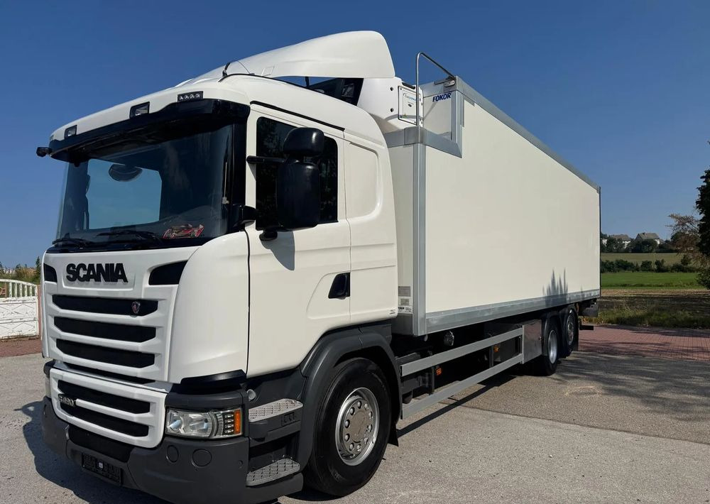 Scania Scania G 490 / CHŁODNIA + WINDA / 23 PALETY / EURO6 / OŚ SKRĘTNA / CARRIER 850 / ASO - مبردة شاحنة: صور 1 Scania Scania G 490 / CHŁODNIA + WINDA / 23 PALETY / EURO6 / OŚ SKRĘTNA / CARRIER 850 / ASO - مبردة شاحنة: صور 1