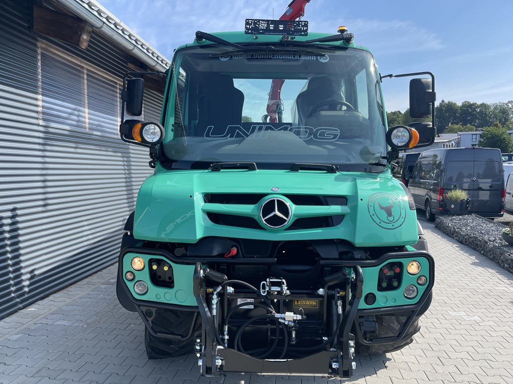 Unimog U318 - UHN mit Ladekran und Forstgreifer , Traumzustand - شاحنة كرين: صور 4 Unimog U318 - UHN mit Ladekran und Forstgreifer , Traumzustand - شاحنة كرين: صور 4