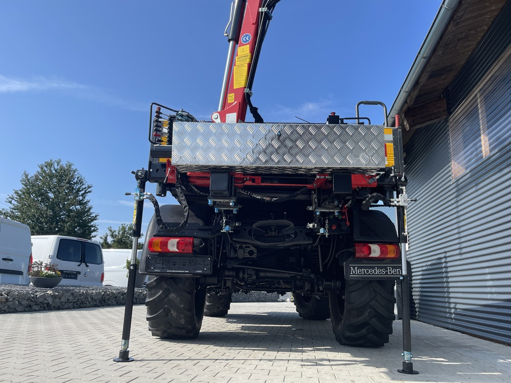 Unimog U318 - UHN mit Ladekran und Forstgreifer , Traumzustand - شاحنة كرين: صور 5 Unimog U318 - UHN mit Ladekran und Forstgreifer , Traumzustand - شاحنة كرين: صور 5