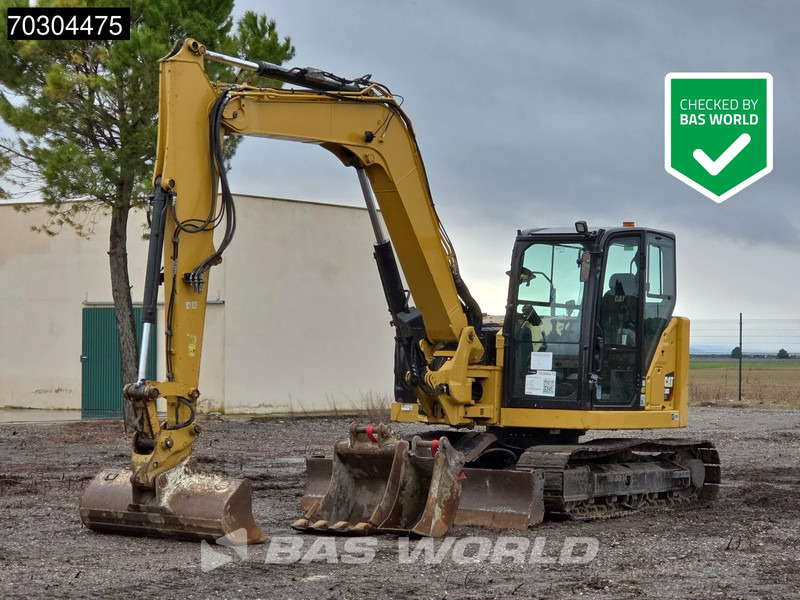 Caterpillar 308 CR A/C - 3 Cucharas - حفارة مصغرة: صور 1 Caterpillar 308 CR A/C - 3 Cucharas - حفارة مصغرة: صور 1