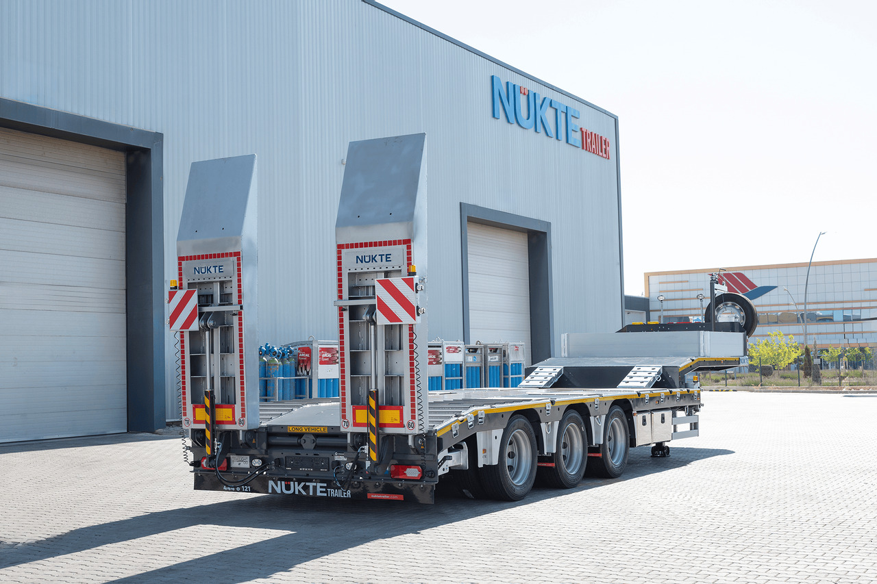 Nükte Trailer 3 Axle Fixed Lowbed Semi-Trailer - عربة مسطحة منخفضة نصف مقطورة: صور 4 Nükte Trailer 3 Axle Fixed Lowbed Semi-Trailer - عربة مسطحة منخفضة نصف مقطورة: صور 4