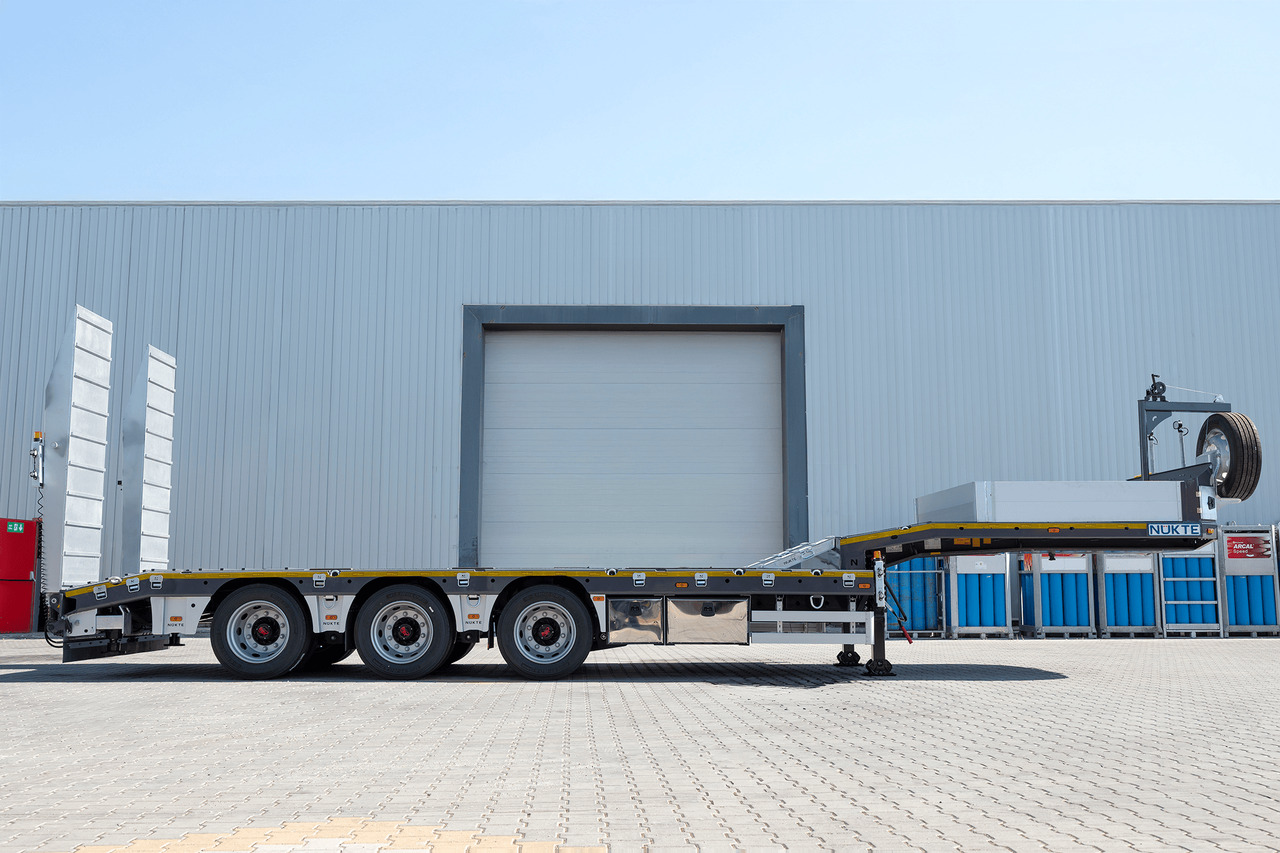 Nükte Trailer 3 Axle Fixed Lowbed Semi-Trailer - عربة مسطحة منخفضة نصف مقطورة: صور 5 Nükte Trailer 3 Axle Fixed Lowbed Semi-Trailer - عربة مسطحة منخفضة نصف مقطورة: صور 5
