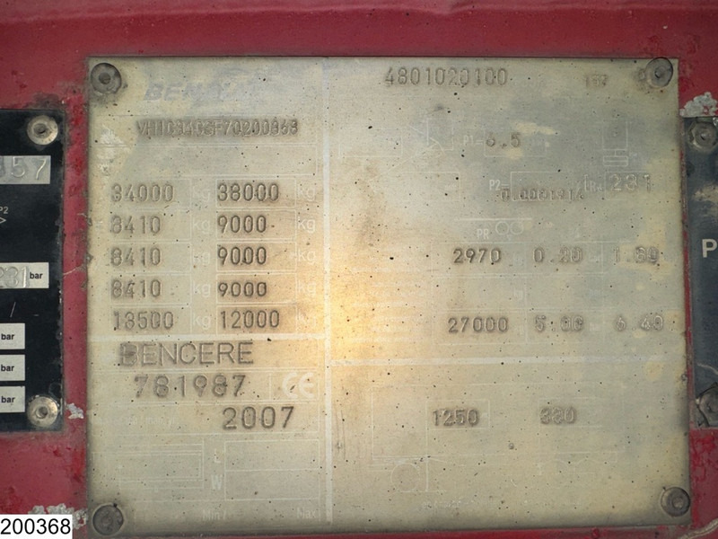 Benalu kipper 53m3 - قلابة نصف مقطورة: صور 4 Benalu kipper 53m3 - قلابة نصف مقطورة: صور 4