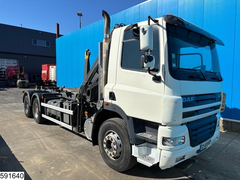 DAF CF 380 6X4, EURO 3, Manual, Steel, HIAB, DALBY - شاحنة ذات الخطاف, شاحنة كرين: صور 3 DAF CF 380 6X4, EURO 3, Manual, Steel, HIAB, DALBY - شاحنة ذات الخطاف, شاحنة كرين: صور 3