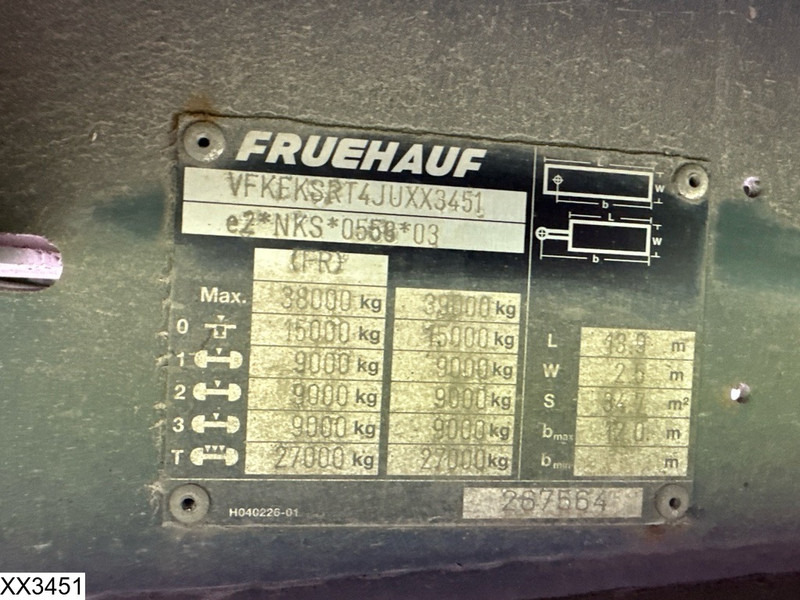 Fruehauf Tautliner - الخيمة نصف مقطورة: صور 4 Fruehauf Tautliner - الخيمة نصف مقطورة: صور 4