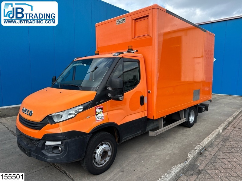Iveco 70C14 EURO 6, Dhollandia, Engine problem - بصندوق مغلق شاحنة: صور 1 Iveco 70C14 EURO 6, Dhollandia, Engine problem - بصندوق مغلق شاحنة: صور 1