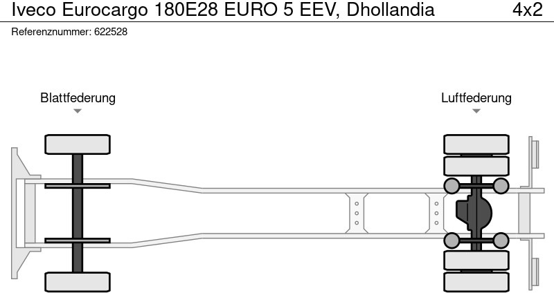 شاحنة ستارة Iveco Eurocargo 180E28 EURO 5 EEV, Dhollandia: صور 15 شاحنة ستارة Iveco Eurocargo 180E28 EURO 5 EEV, Dhollandia: صور 15