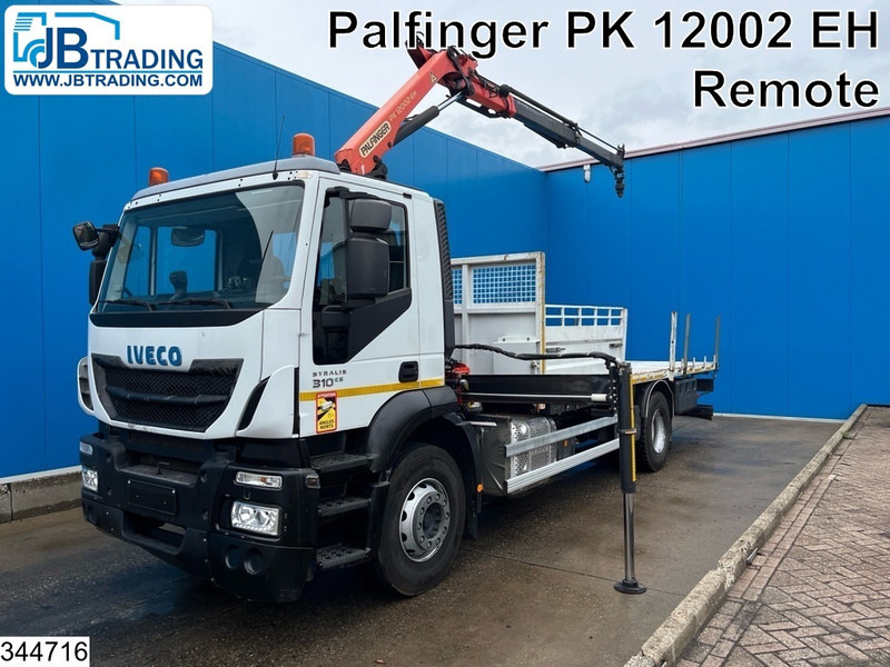 Iveco Stralis 310 EURO 6, Palfinger, Remote, Steelsuspension - شاحنات مسطحة, شاحنة كرين: صور 1 Iveco Stralis 310 EURO 6, Palfinger, Remote, Steelsuspension - شاحنات مسطحة, شاحنة كرين: صور 1