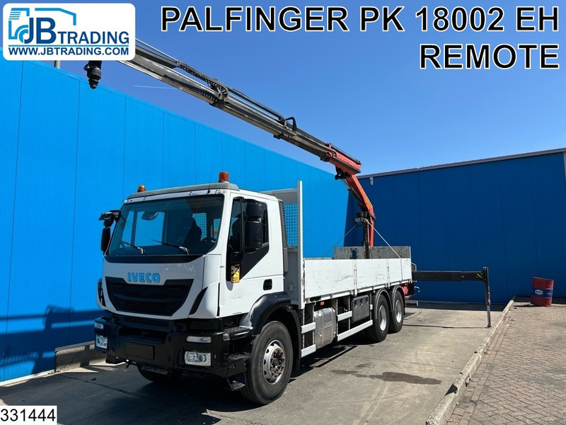 Iveco Trakker 360 6X4, EURO 6, Steel suspension, Palfinger - شاحنات مسطحة, شاحنة كرين: صور 1 Iveco Trakker 360 6X4, EURO 6, Steel suspension, Palfinger - شاحنات مسطحة, شاحنة كرين: صور 1