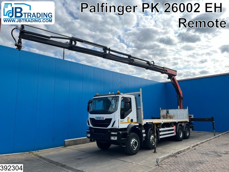 Iveco Trakker 360 8x4, EURO 6, Retarder, Palfinger - شاحنات مسطحة, شاحنة كرين: صور 1 Iveco Trakker 360 8x4, EURO 6, Retarder, Palfinger - شاحنات مسطحة, شاحنة كرين: صور 1