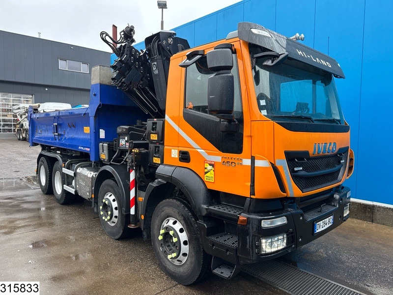 Iveco Trakker 450 8x4, EURO 6, HIAB, REMOTE - قلابات, شاحنة كرين: صور 3 Iveco Trakker 450 8x4, EURO 6, HIAB, REMOTE - قلابات, شاحنة كرين: صور 3