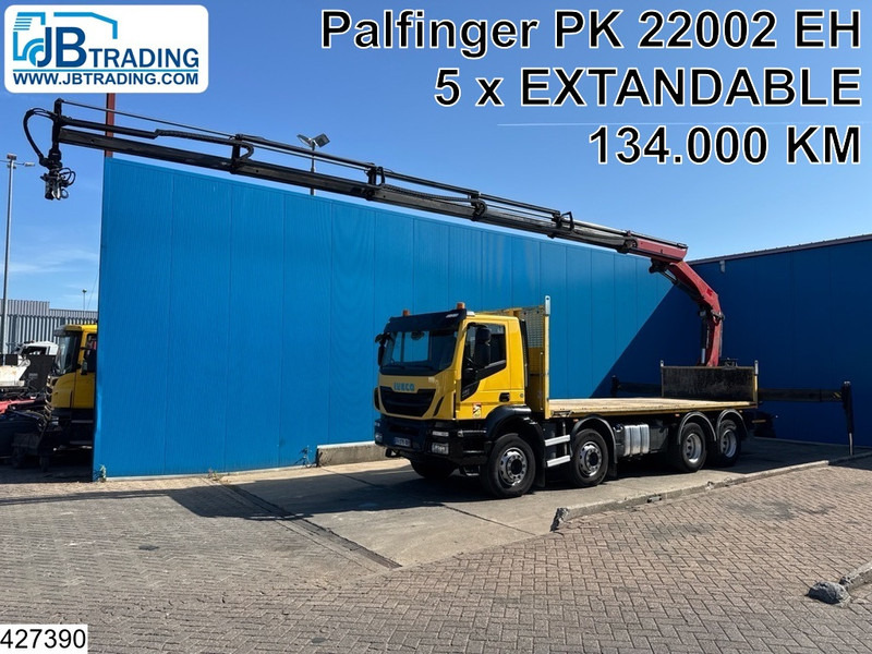Iveco X-Way 480 8X4, EURO 6D, Retarder, Palfinger - شاحنات مسطحة, شاحنة كرين: صور 1 Iveco X-Way 480 8X4, EURO 6D, Retarder, Palfinger - شاحنات مسطحة, شاحنة كرين: صور 1