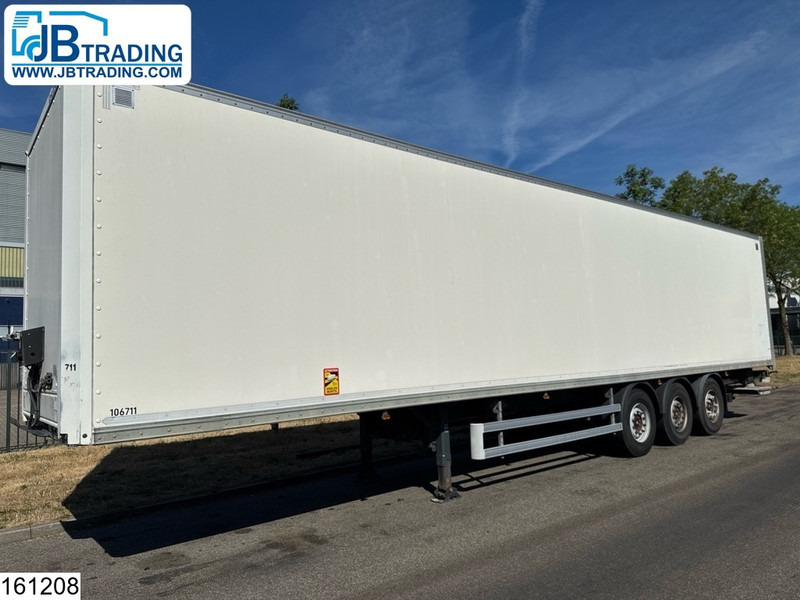 Lecitrailer gesloten bak Dhollandia - بصندوق مغلق نصف مقطورة: صور 1 Lecitrailer gesloten bak Dhollandia - بصندوق مغلق نصف مقطورة: صور 1