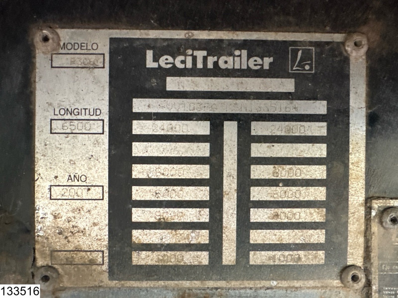 Lecitrailer open laadbak - مقطورات مسطحة: صور 4 Lecitrailer open laadbak - مقطورات مسطحة: صور 4