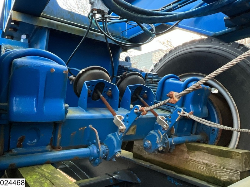 نصف مقطورة اخشاب Legras Openlaadbak Wood transport, Steel suspension: صور 8