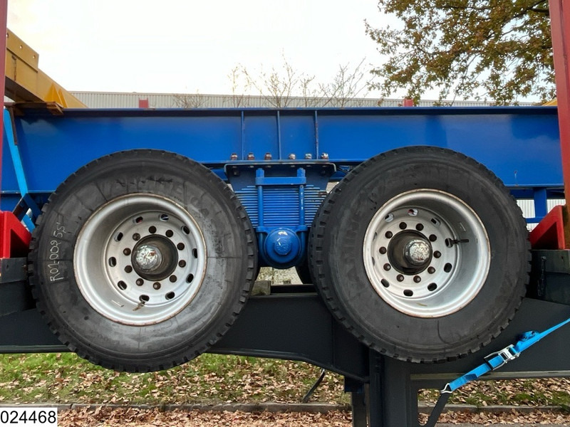 نصف مقطورة اخشاب Legras Openlaadbak Wood transport, Steel suspension: صور 10