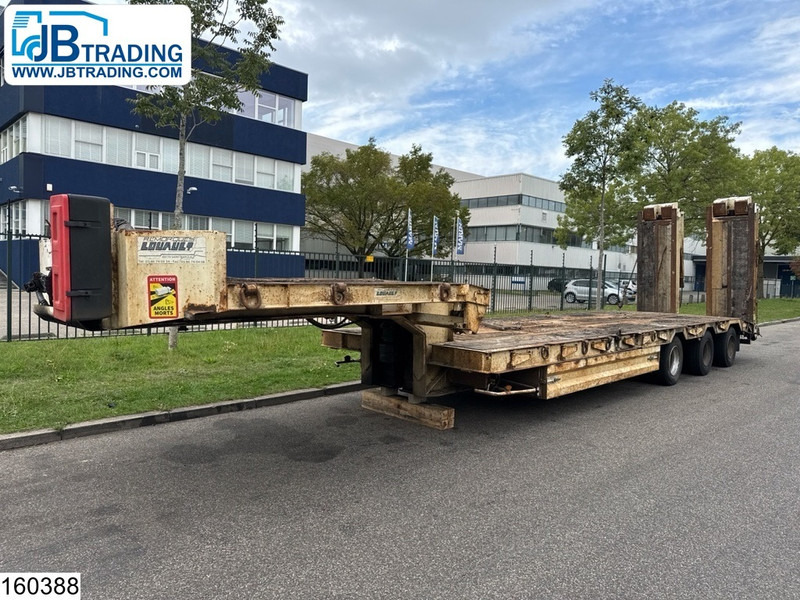 Louault Lowbed 34,000 kg, Steering axle, Hydraulic, Winch - عربة مسطحة منخفضة نصف مقطورة: صور 1 Louault Lowbed 34,000 kg, Steering axle, Hydraulic, Winch - عربة مسطحة منخفضة نصف مقطورة: صور 1
