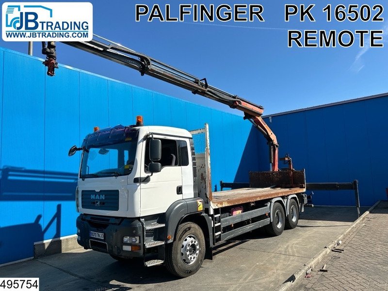 MAN TGA 26 360 6X4, Manual, Steel suspension, Palfinger - شاحنات مسطحة, شاحنة كرين: صور 1 MAN TGA 26 360 6X4, Manual, Steel suspension, Palfinger - شاحنات مسطحة, شاحنة كرين: صور 1