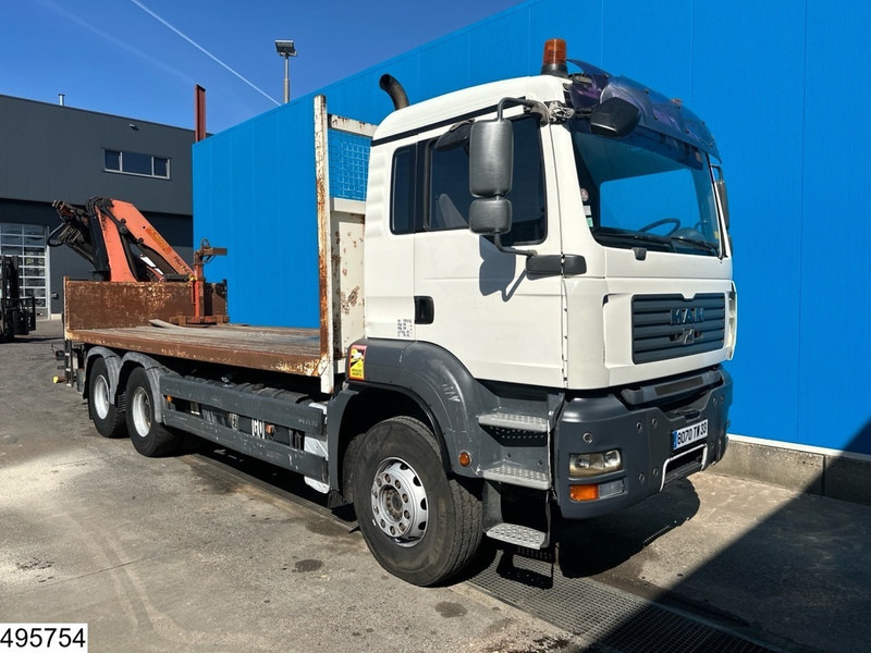 MAN TGA 26 360 6X4, Manual, Steel suspension, Palfinger - شاحنات مسطحة, شاحنة كرين: صور 2 MAN TGA 26 360 6X4, Manual, Steel suspension, Palfinger - شاحنات مسطحة, شاحنة كرين: صور 2