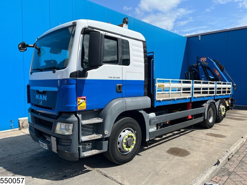 MAN TGS 26 360 6x4, EURO 5, PM, Remote, Hydrodrive - شاحنات مسطحة, شاحنة كرين: صور 2 MAN TGS 26 360 6x4, EURO 5, PM, Remote, Hydrodrive - شاحنات مسطحة, شاحنة كرين: صور 2