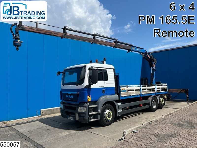 MAN TGS 26 360 6x4, EURO 5, PM, Remote, Hydrodrive - شاحنات مسطحة, شاحنة كرين: صور 1 MAN TGS 26 360 6x4, EURO 5, PM, Remote, Hydrodrive - شاحنات مسطحة, شاحنة كرين: صور 1