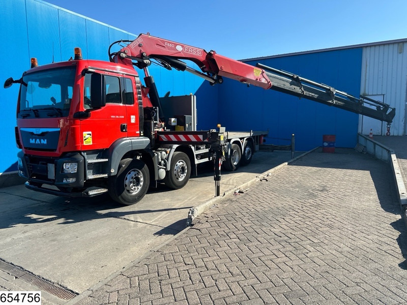 MAN TGS 35 440 8x2, EURO 6, FASSI, Remote - شاحنات مسطحة, شاحنة كرين: صور 2 MAN TGS 35 440 8x2, EURO 6, FASSI, Remote - شاحنات مسطحة, شاحنة كرين: صور 2